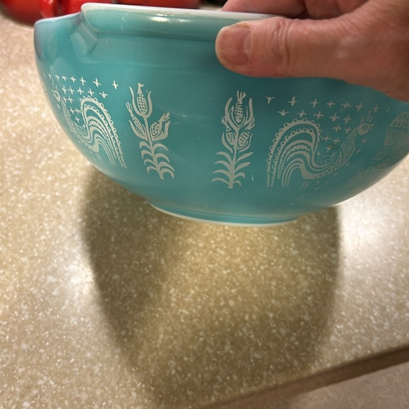 Pyrex vintage Amish Butterprint Conderella  bowls #444, 4Qt, #441, 1-1/2Qt - Picture 12 of 13